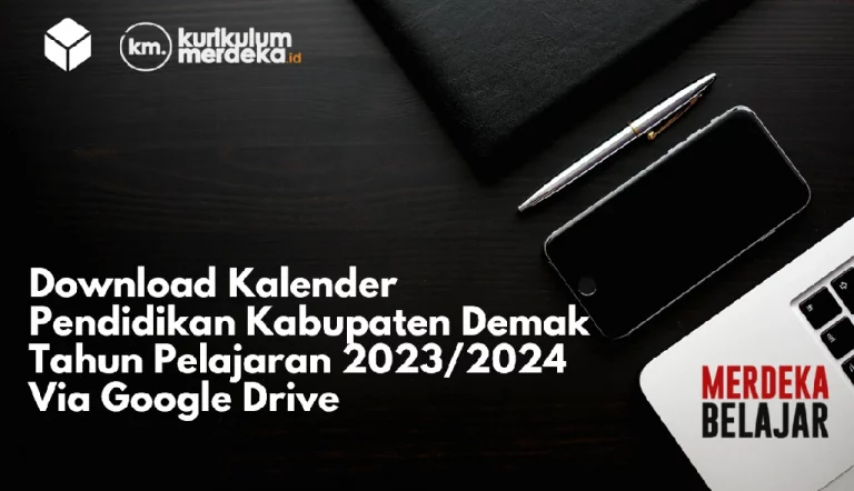 Download Kalender Pendidikan Kabupaten Demak Tahun Pelajaran